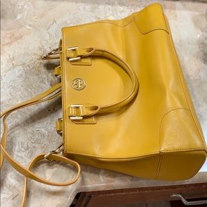Tory Burch yellow handbag